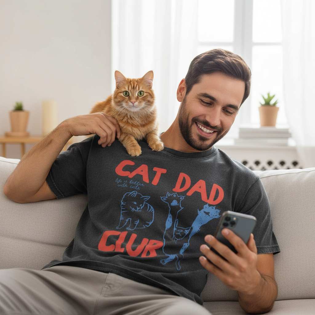 Cat Dad Shirt
