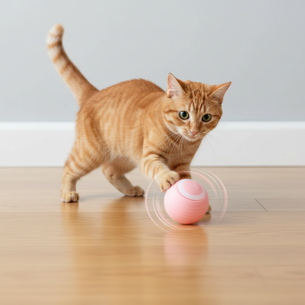 Interactive Rolling Ball Toy